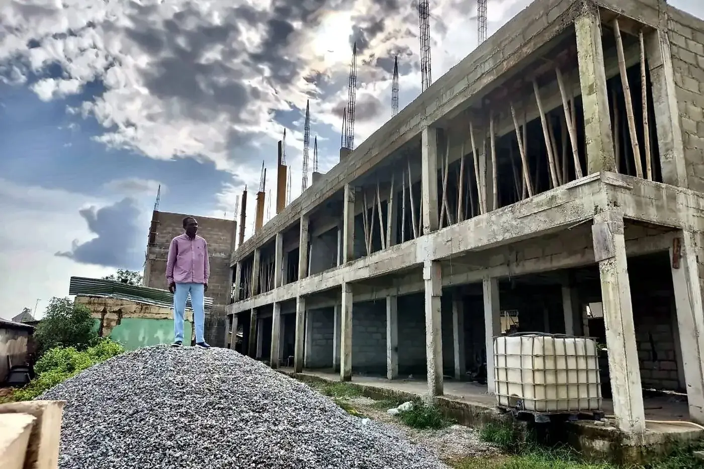 Construction progress by Kabom Developers