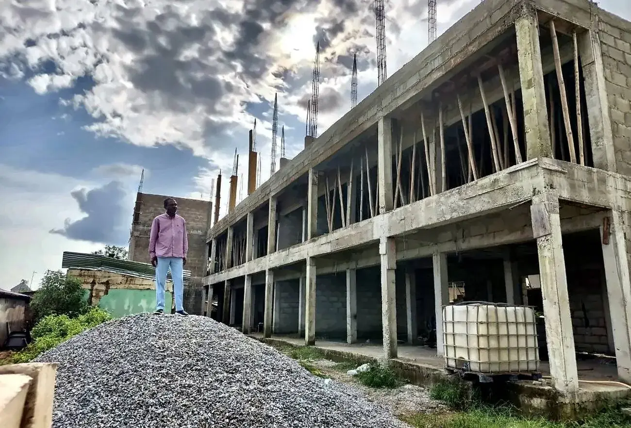 Kabom Developers construction work
