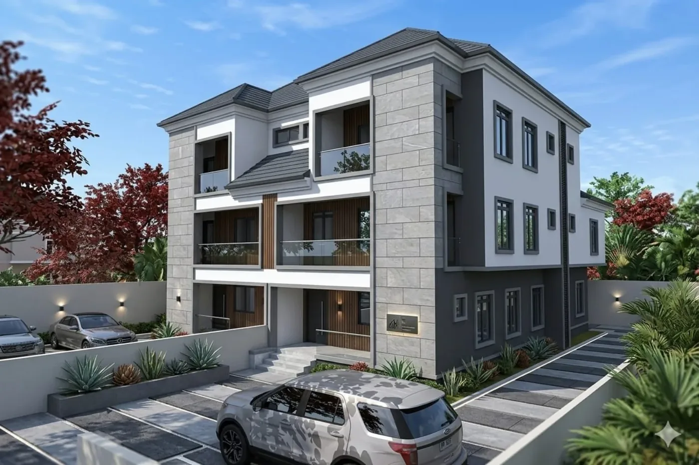 4-bedroom semi-detached duplex at Kabom Smart Green Homes