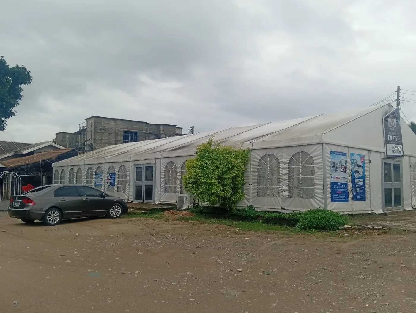 Classic Marquee Calabar City exterior · full marquee